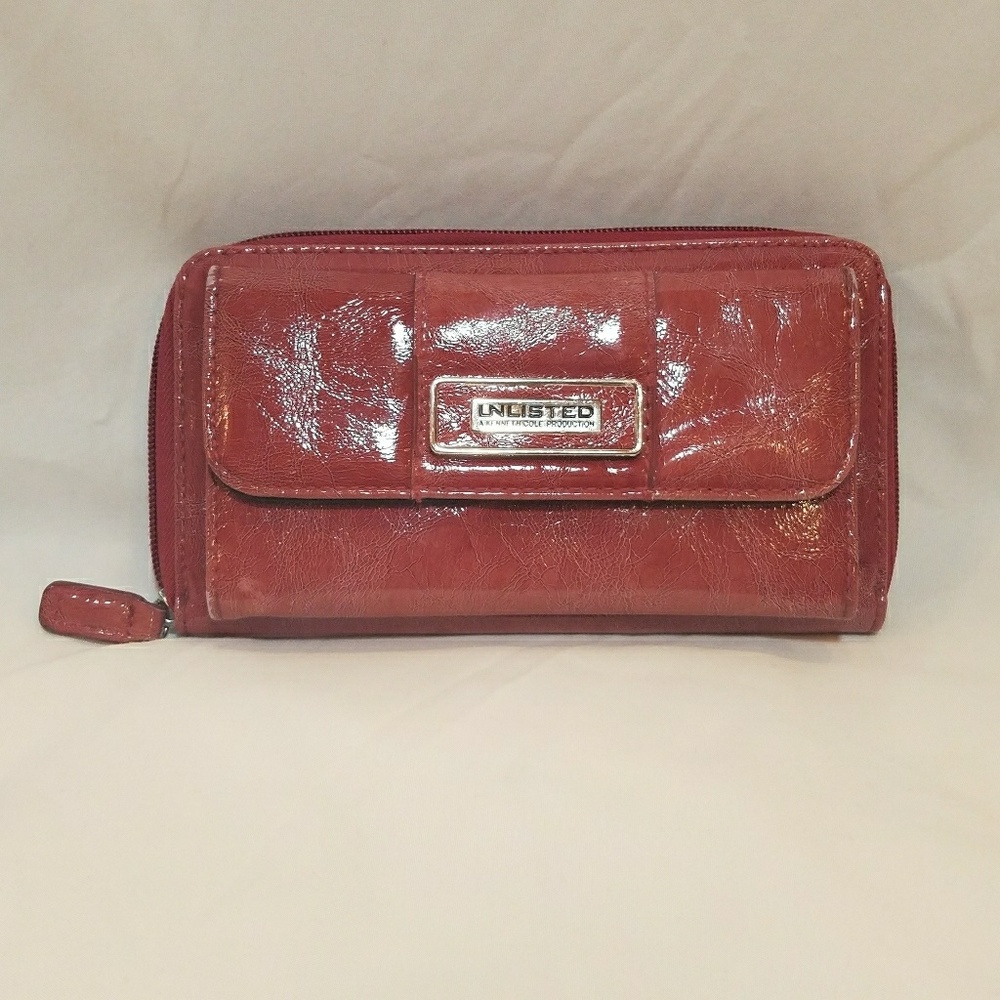 Unlisted Kenneth Cole Production Red Wallet
